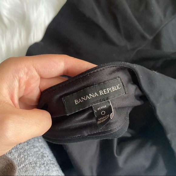 BANANA REPUBLIC Black Midi Dress - Picture 8 of 9